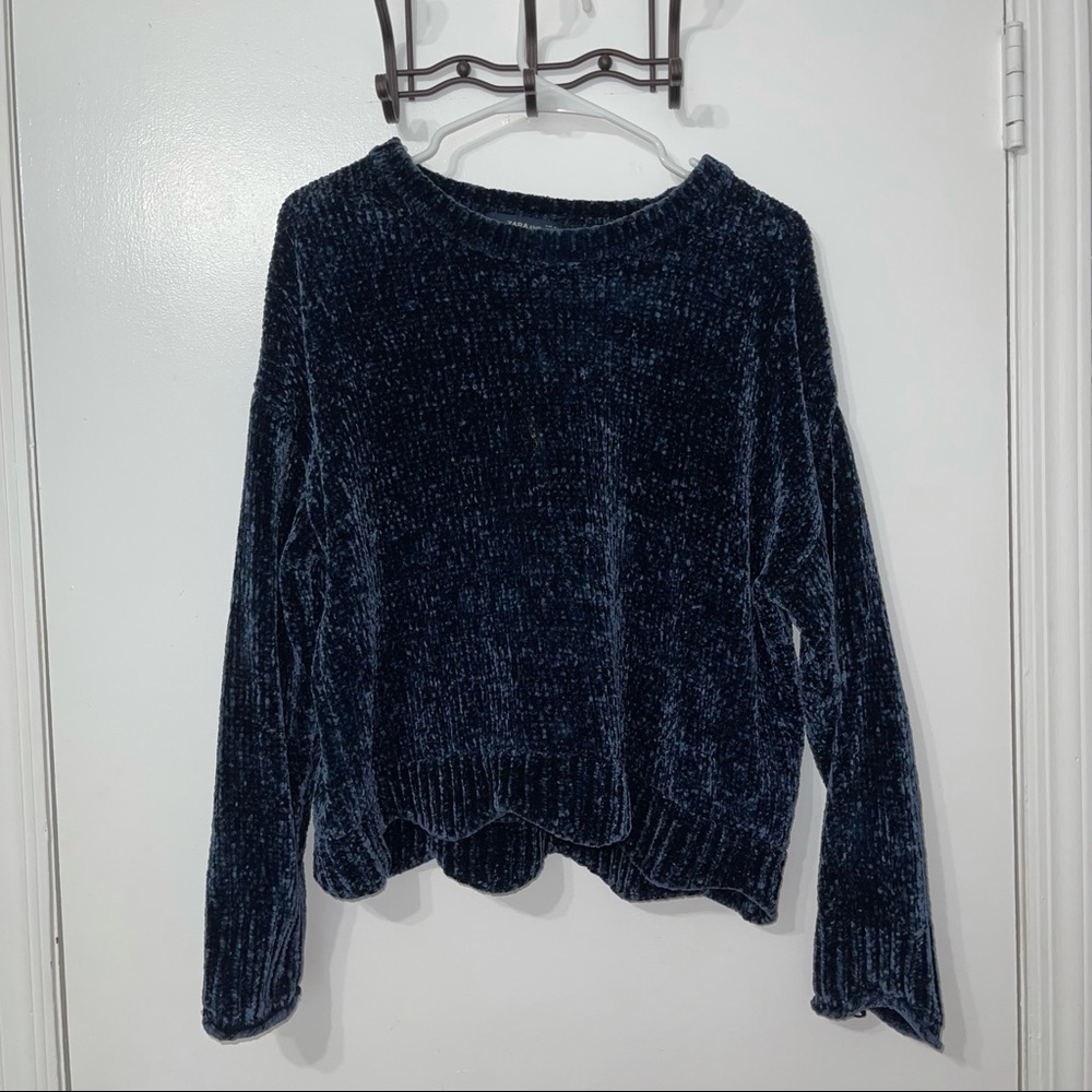 Zara Chenille Knit Sweater